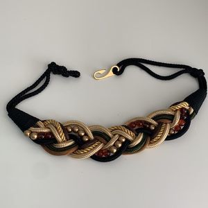Vintage braided belt